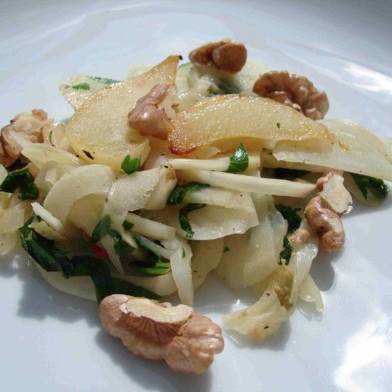 Rezeptbild: Fenchel-Birnen-Salat