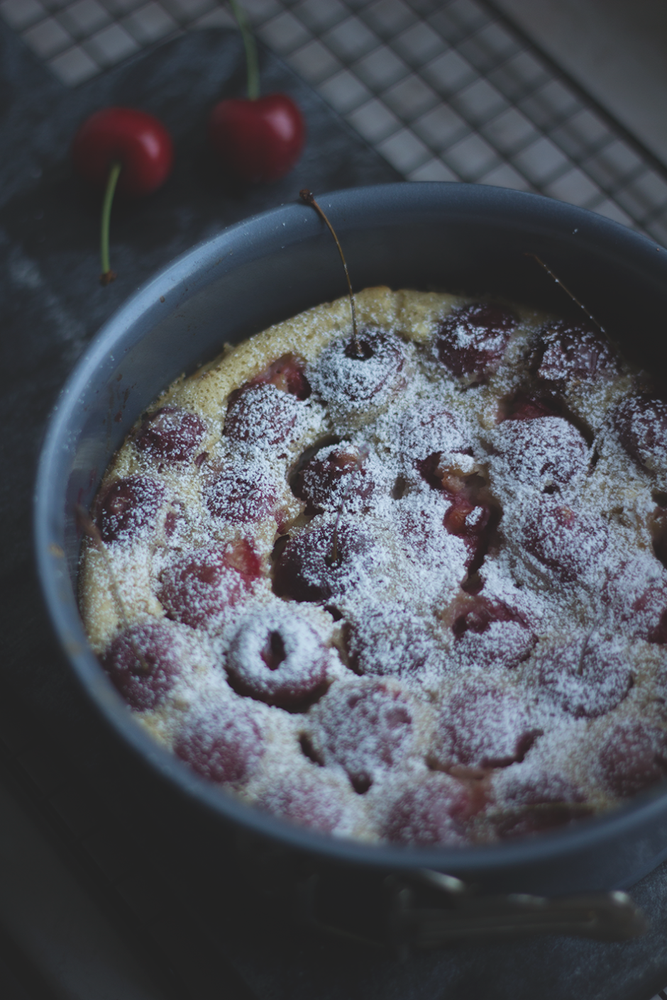 Rezeptbild: Clafoutis mit frischen Süßkirschen 