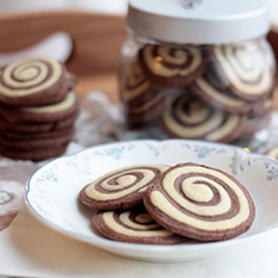 Rezeptbild: Schwarz-Weiß-Gebäck
