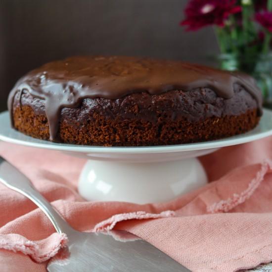 Rezeptbild: Schokoladenkuchen mit Roter Bete