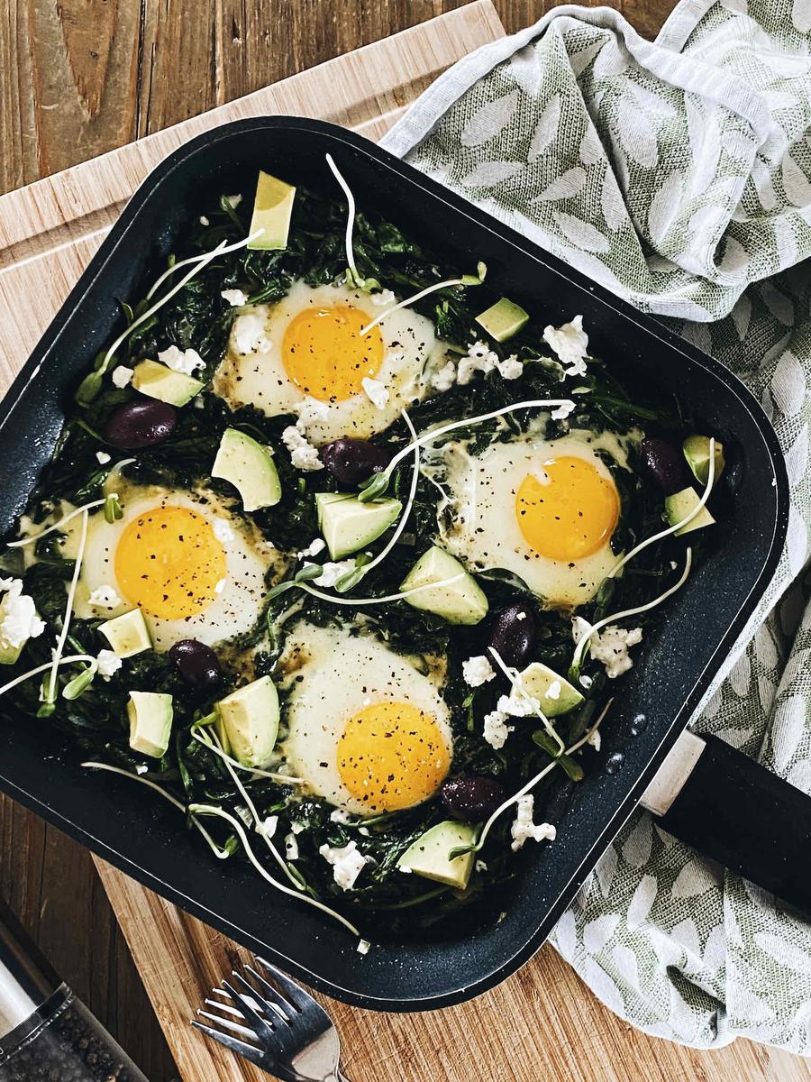 Rezeptbild: GRÜNE SHAKSHOUKA