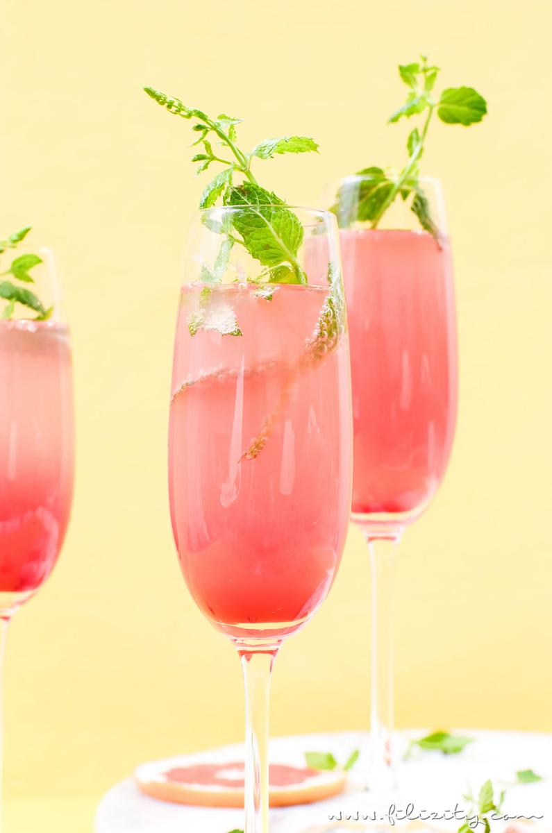 Rezeptbild: Grapefruit-Cocktail / Mocktail