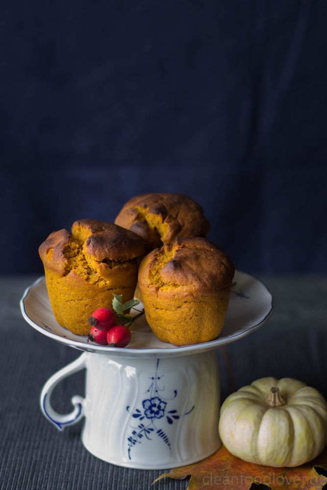 Rezeptbild: Kürbis-Emmer-Muffins