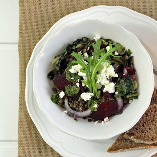 Rezeptbild: Linsensalat