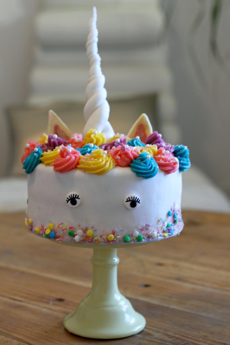 Rezeptbild: Einhorn Torte