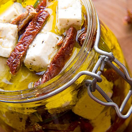 Rezeptbild: Eingelegter Feta