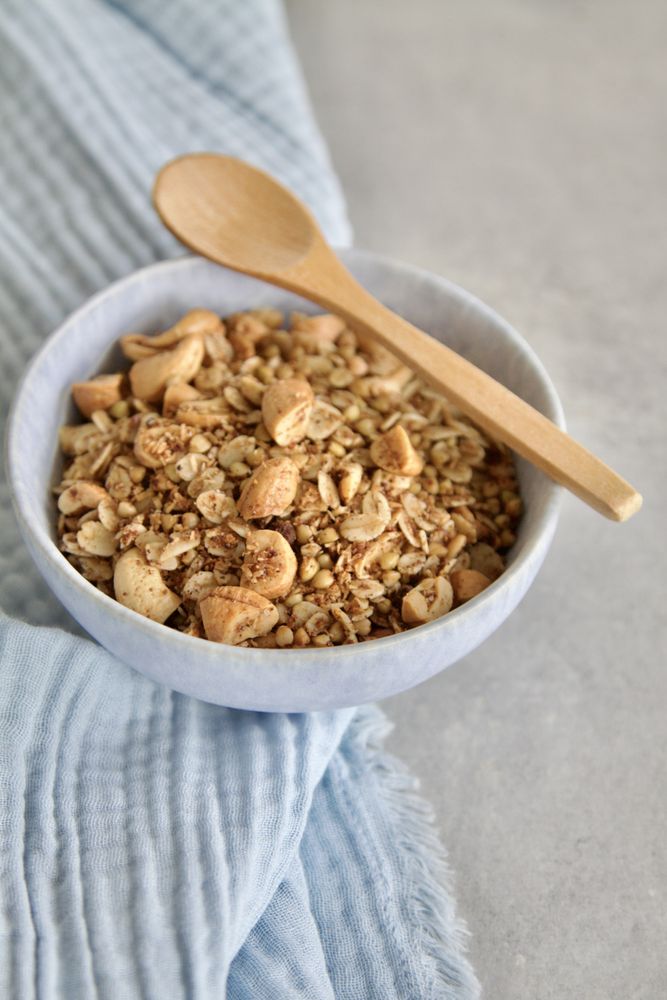 Rezeptbild: Cashew Kokos Granola