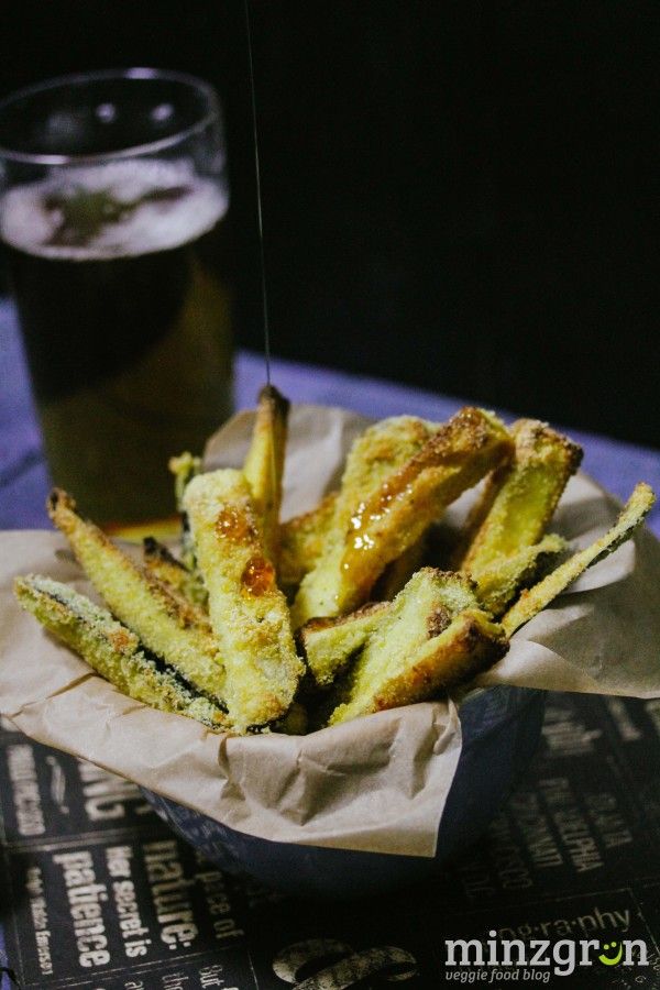 Rezeptbild: Knusprige Auberginen-Pommes