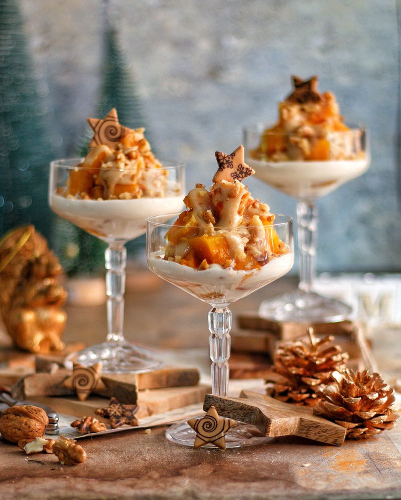Rezeptbild: Kürbis Dessert