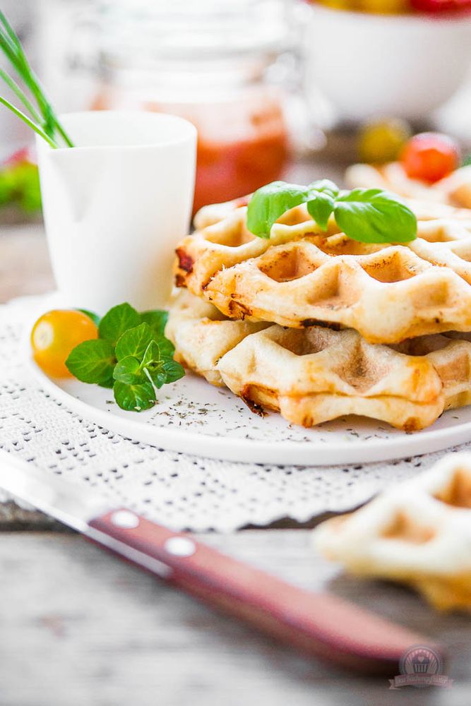 Rezeptbild: Pizzawaffeln