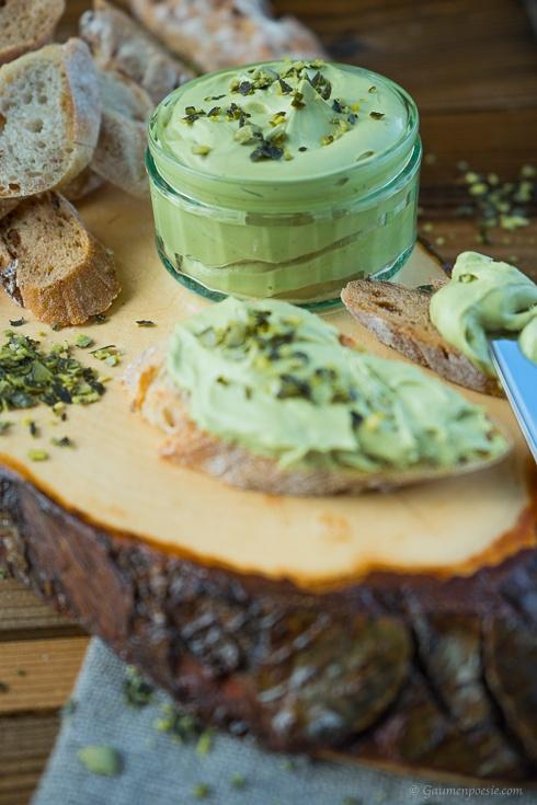 Rezeptbild: Kürbiskernöl-Aufstrich