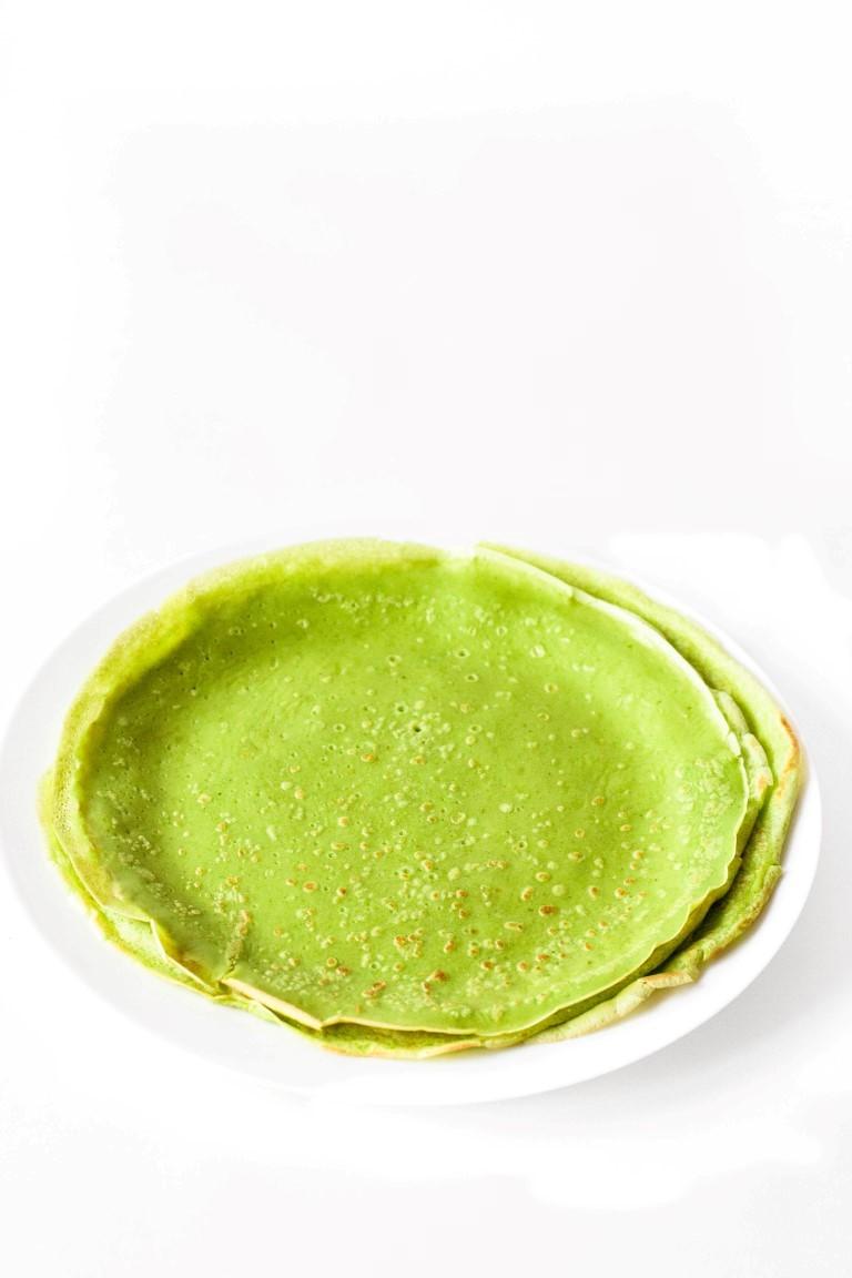 Rezeptbild: GRÜNE PFANNKUCHEN