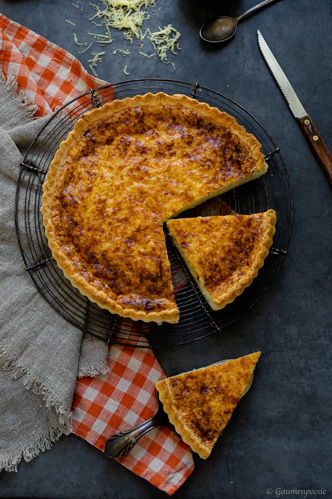 Rezeptbild: Käsefladen mit Senf