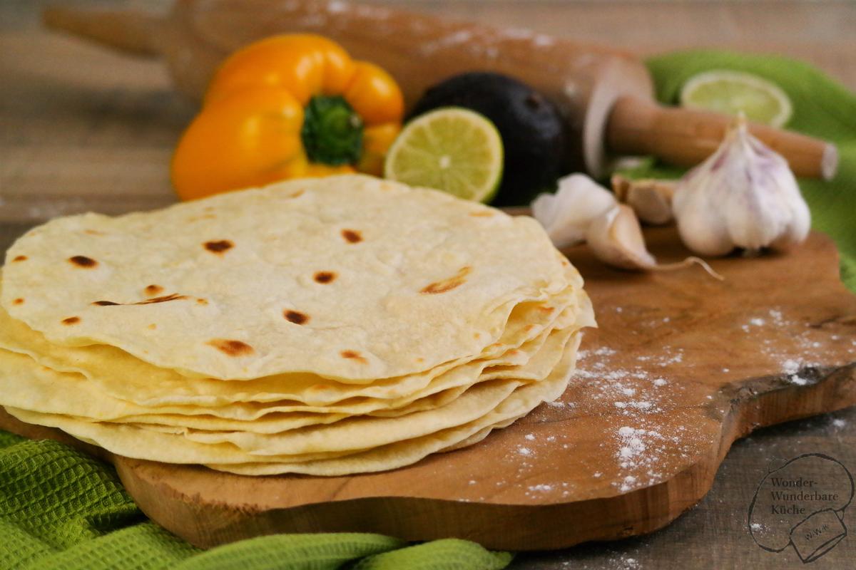 Rezeptbild: Weizentortillas