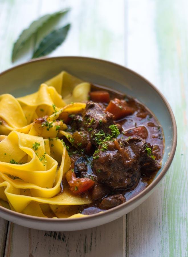 Rezeptbild: Toskanisches Wildschweinragout - Ragu di Cinghiale