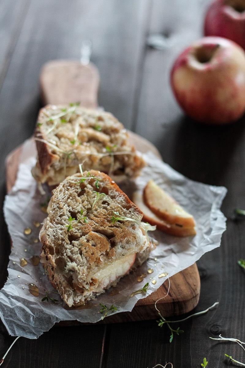Rezeptbild: Apfel-Käse-Panini