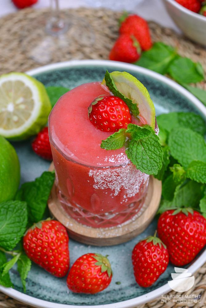 Rezeptbild: Frozen Erdbeer (Strawberry) Daiquiri