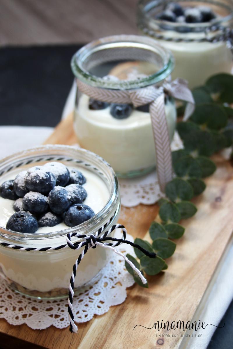 Rezeptbild: Käsekuchen im Glas