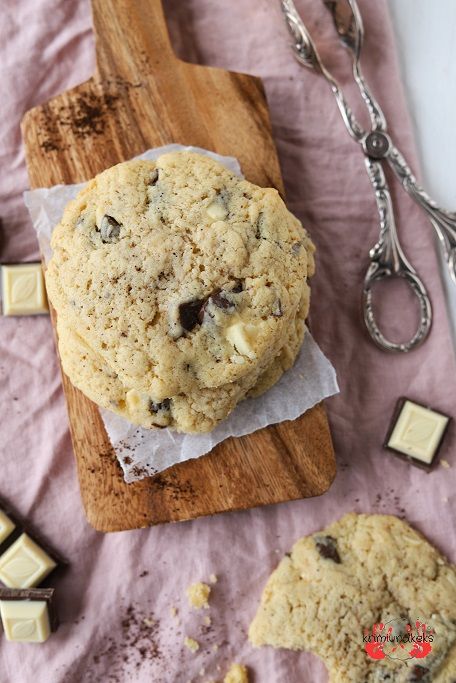 Rezeptbild: Softe Schoko-Kaffee-Cookies