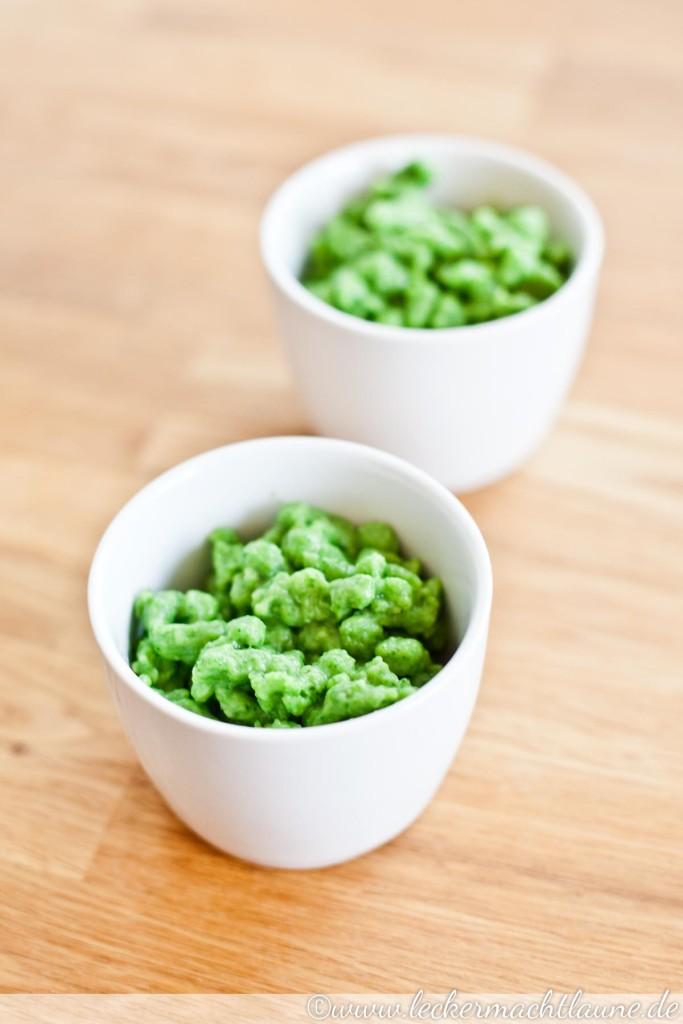 Rezeptbild: Grundrezept: Spinat-Knöpfle