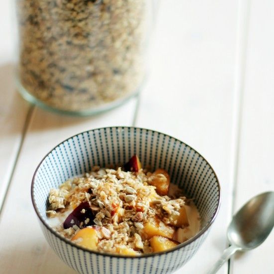 Rezeptbild: Kokos Nuss Granola