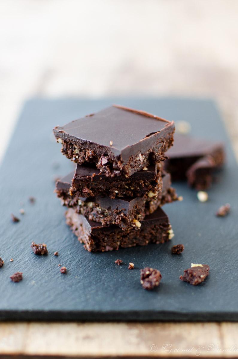 Rezeptbild: Raw! Schokoladenbrownies