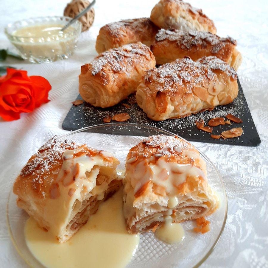 Rezeptbild: Mandelröllchen