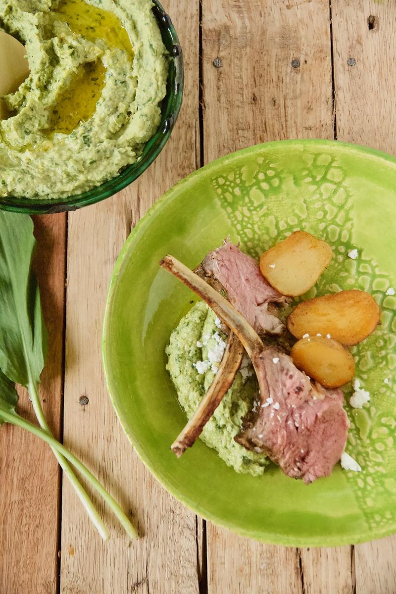 Rezeptbild: Orientalische Lammkrone für Ostern