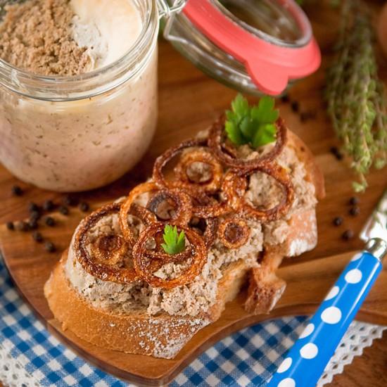 Rezeptbild: HAUSMACHER LEBERWURST IM GLAS