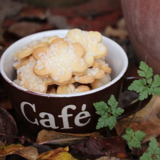 Rezeptbild: Hagelzuckerplätzchen