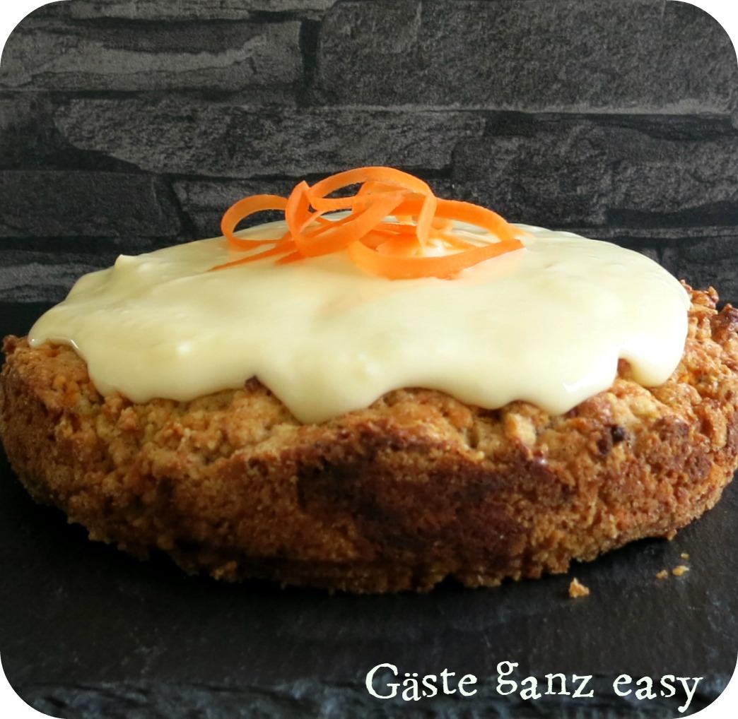 Rezeptbild: Carrot Cake mit Frischkäse-Frosting