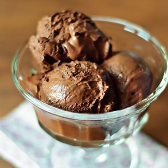 Rezeptbild: Schokoeis