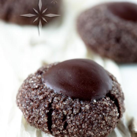 Rezeptbild: Schoko-Minz-Grübchen