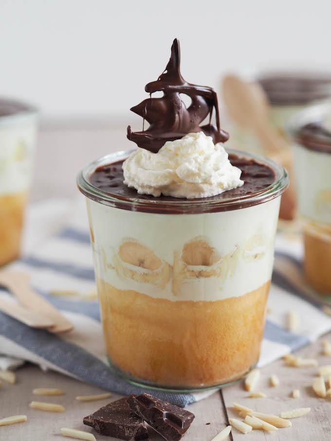 Rezeptbild: Bananenschnitte im Glas 