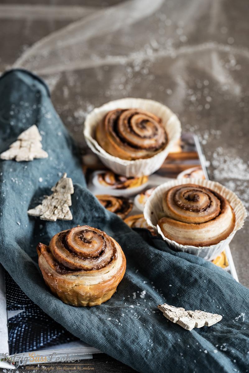Rezeptbild: Puff Pastry Cinnamon Rolls
