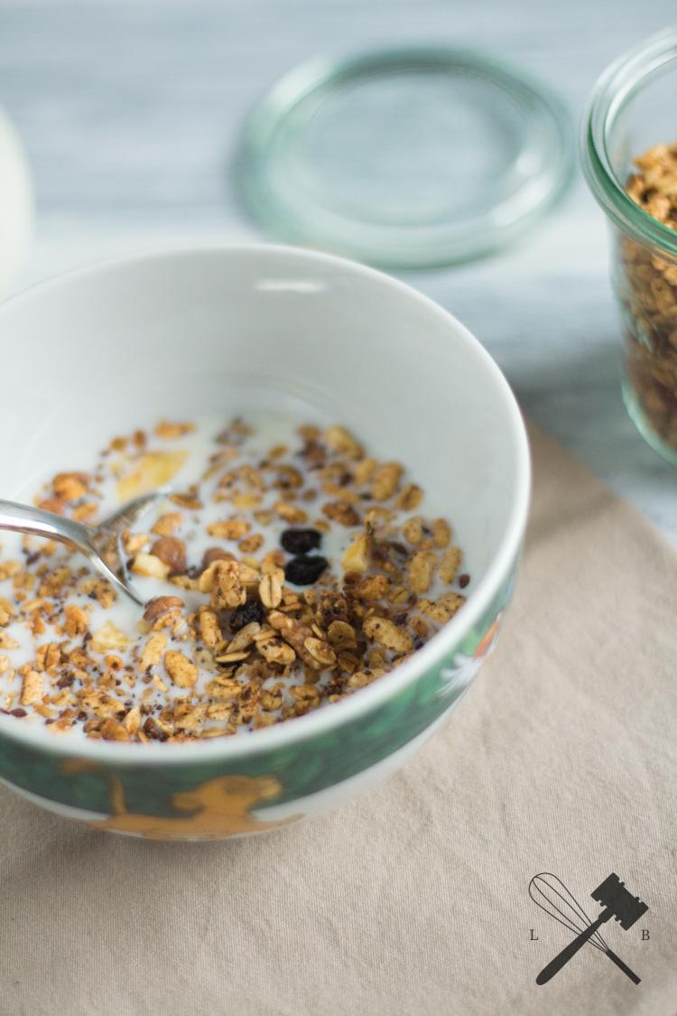 Rezeptbild: Kick you out of bed-Granola