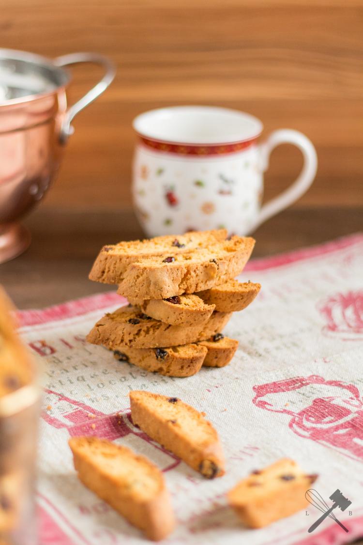Rezeptbild: Orangen Cranberry Biscotti
