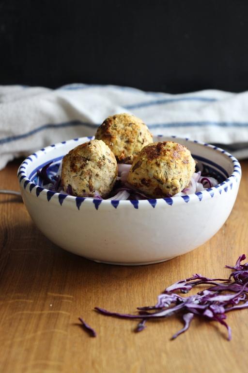 Rezeptbild: Räuchertofu - Zitronen - Bällchen