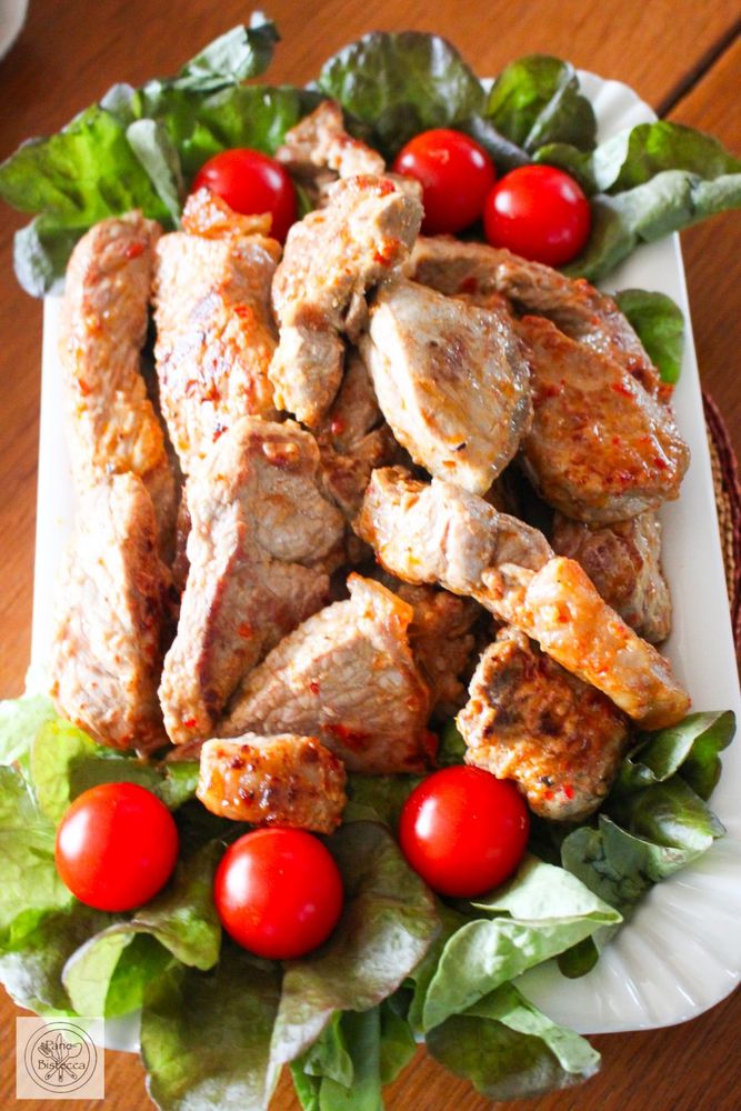 Rezeptbild: Kapana - gegrilltes Rindfleisch aus Namibia