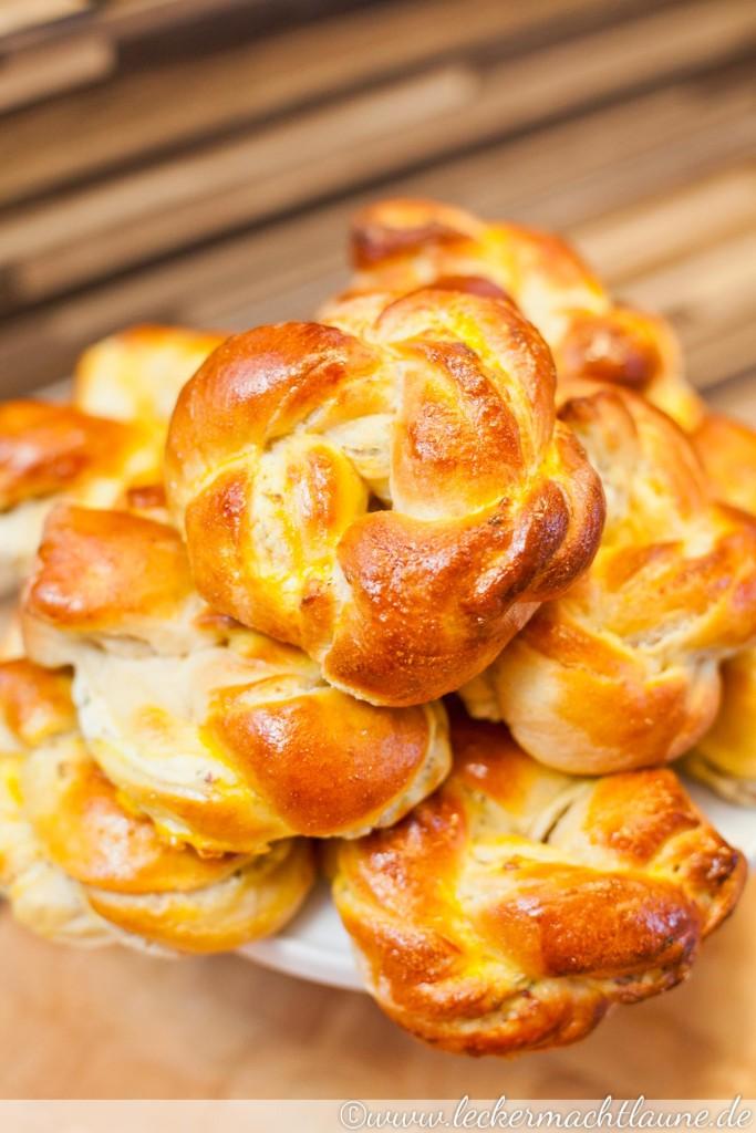 Rezeptbild: Frischkäse-Knoten