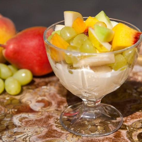 Rezeptbild: Griechisches Joghurt mit Früchten