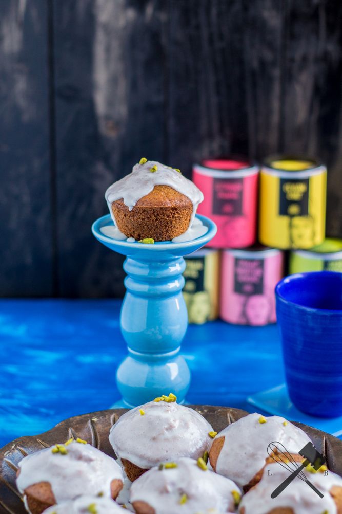 Rezeptbild: Pistazien Zitronen Muffins mit Gewürzen
