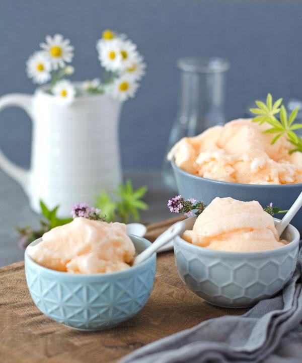 Rezeptbild: Cremige Granita alla Siciliana mit Guantalupmelone