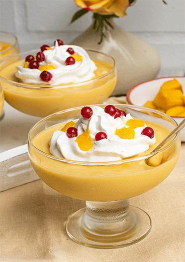 Rezeptbild: Suspiro Limeño de Mango