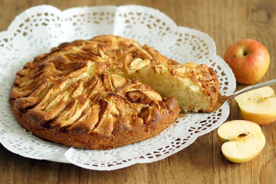 Rezeptbild: Rustikaler Apfelkuchen