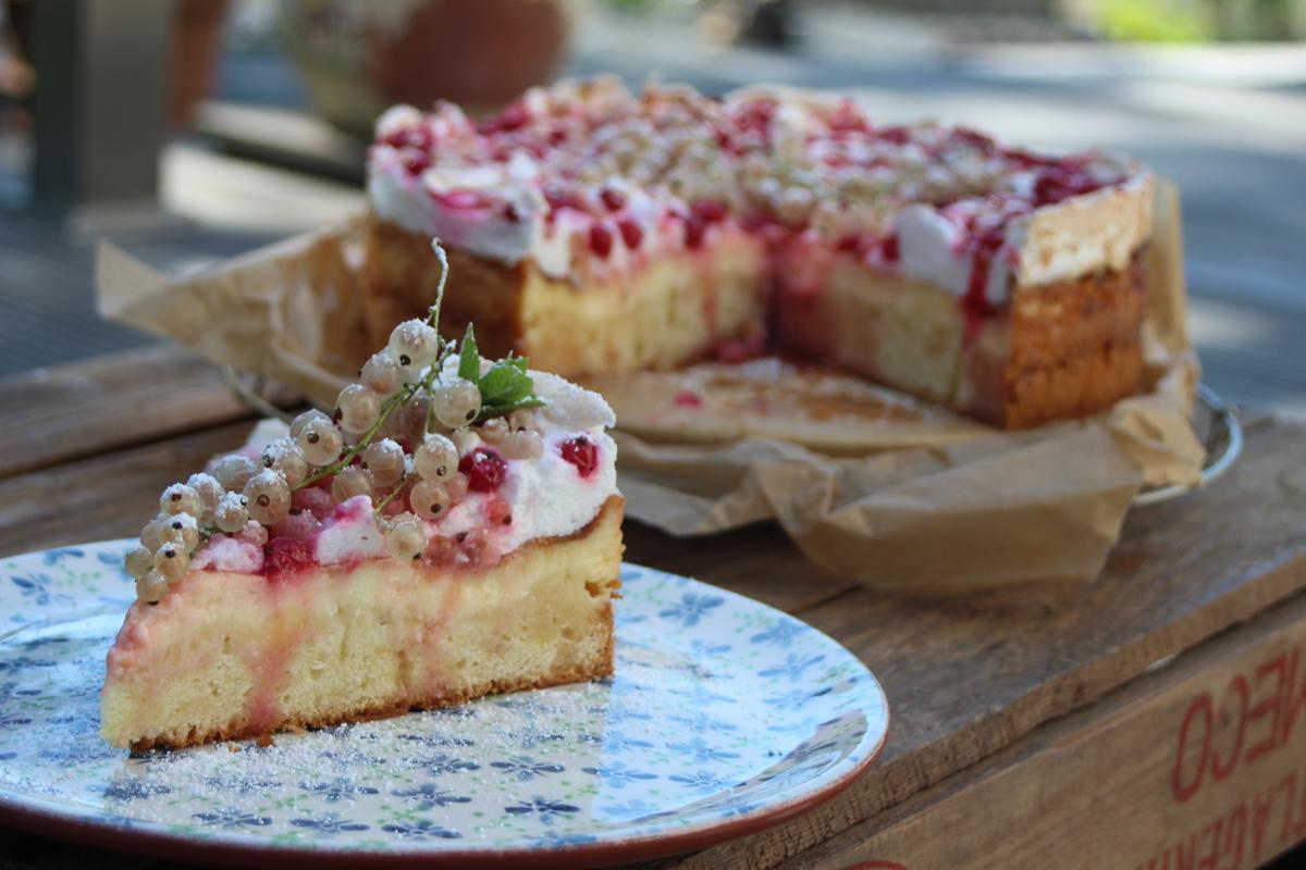 Rezeptbild: Johannisbeer-Käserahmkuchen