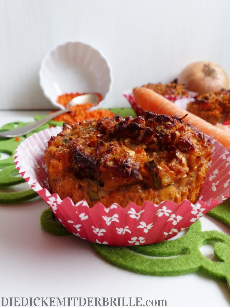 Rezeptbild: Herzhafte Linsenmuffins