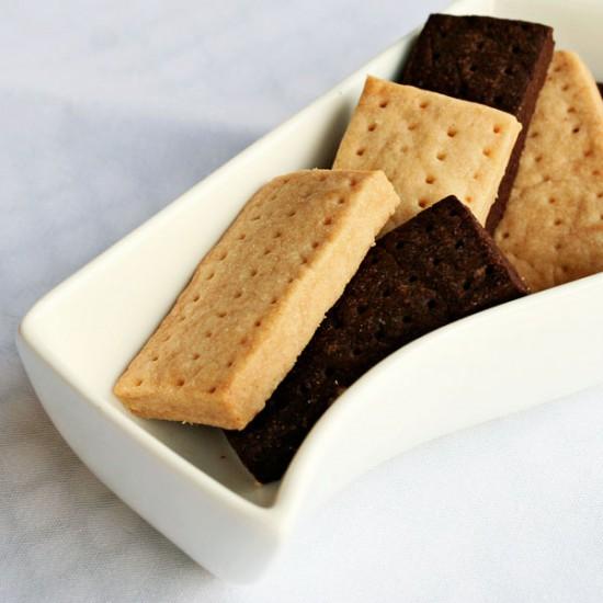 Rezeptbild: Zweierlei Shortbread-Fingers