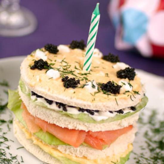 Rezeptbild: Geburtstagstorte Tramezzini