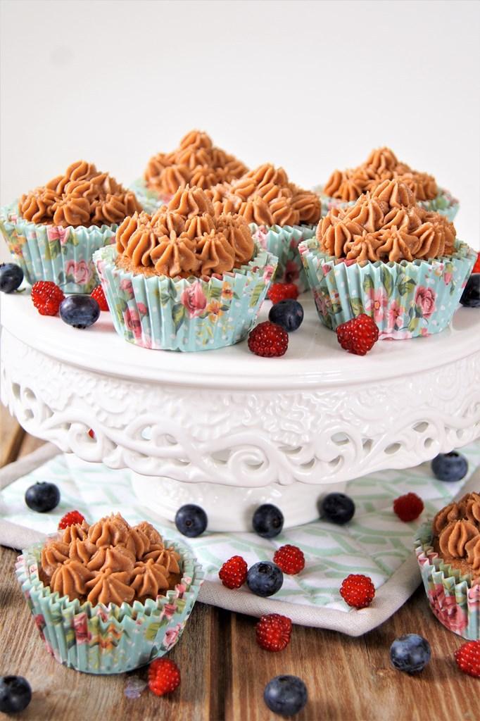 Rezeptbild: Schokoladen Mousse Cupcakes 